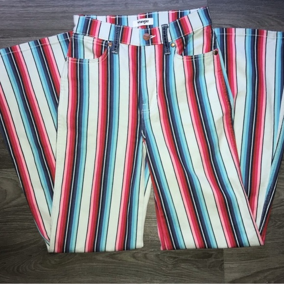 Free People Wrangler Wanderer 622 High Rise Flare Jeans nWT. - Picture 8 of 13